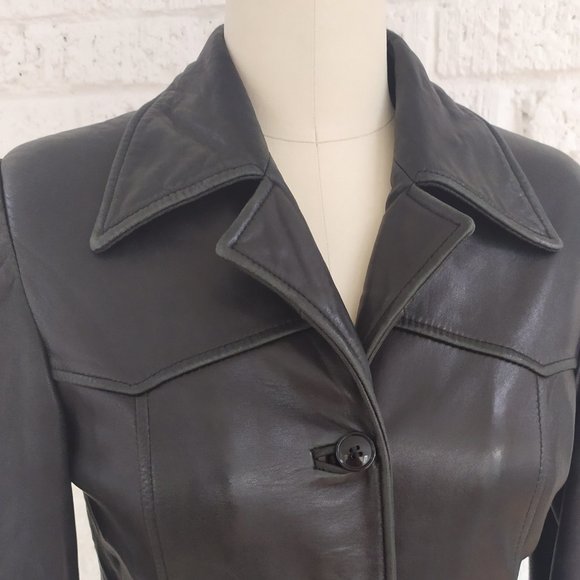 VINTAGE NORTHBOUND LEATHER JACKET - Picture 2 of 12